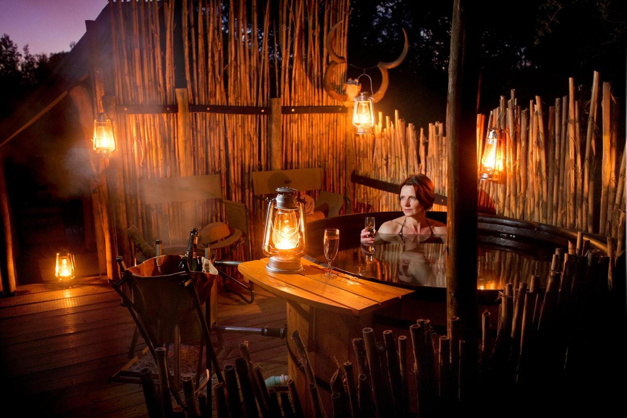Quatermain's 1920's Safari Camp – Amakhala Game Reserve Bagian luar foto