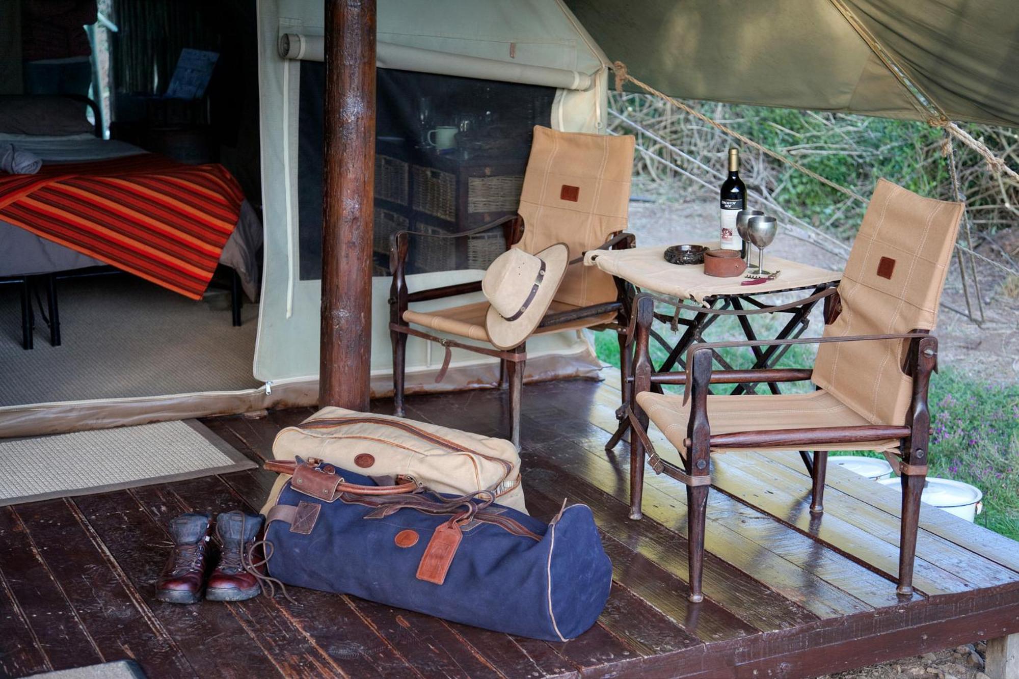 Quatermain's 1920's Safari Camp – Amakhala Game Reserve Bagian luar foto