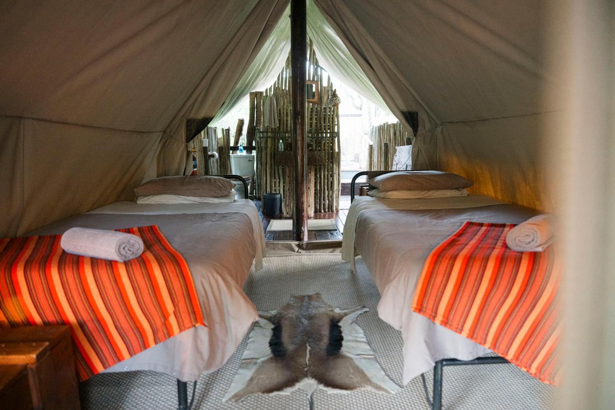 Quatermain's 1920's Safari Camp – Amakhala Game Reserve Bagian luar foto