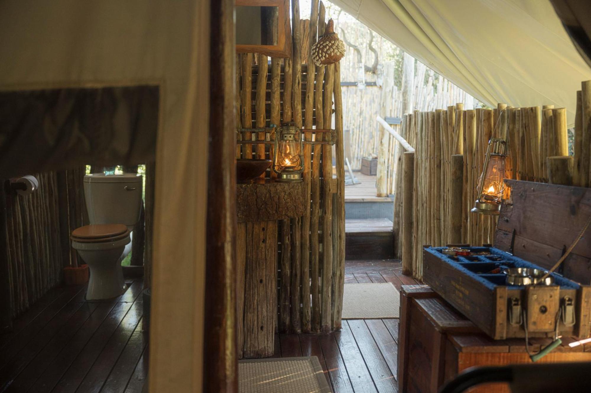 Quatermain's 1920's Safari Camp – Amakhala Game Reserve Bagian luar foto