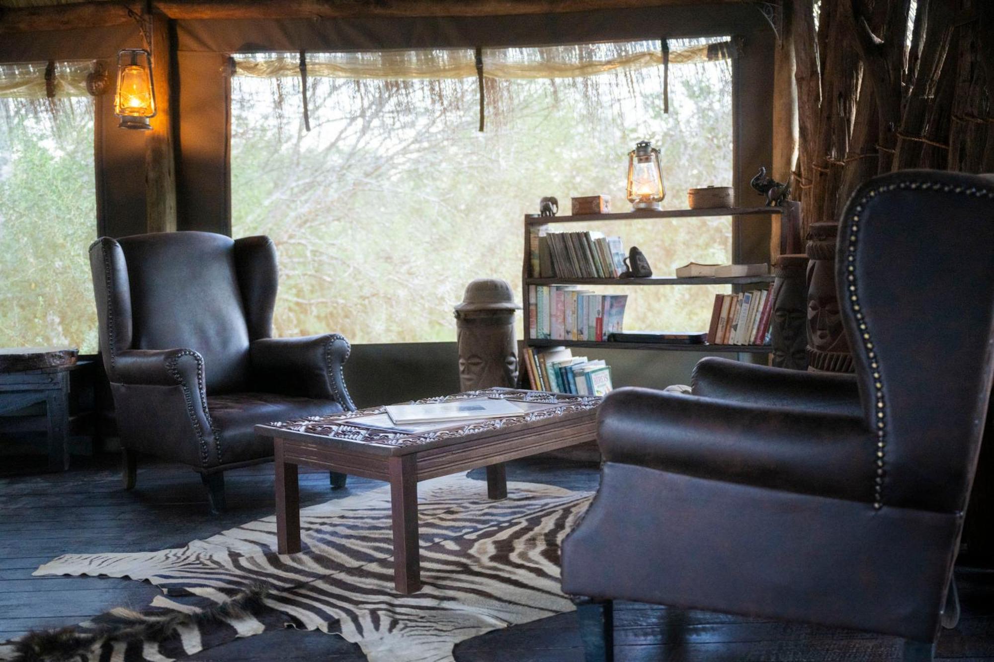 Quatermain's 1920's Safari Camp – Amakhala Game Reserve Bagian luar foto